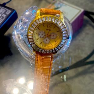 SOKI LADIES BLING WATCH